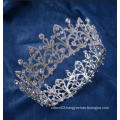 Beauty Alloy And Rhinestone Full Round Crown For Queen